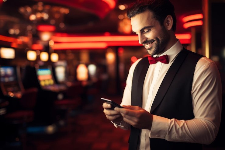 Suasana ruang kerja modern tim sultantogel yang profesional dan bersemangat